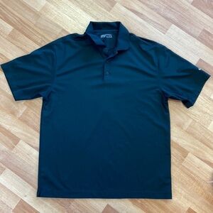 Black Polyester Nike Polo size large